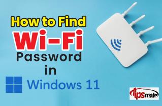 How to Find Wi-Fi Password in Windows 11