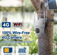 $104 OFF for ANRAN G1 2K 3G/4G LTE Solar Battery Security Camera Outdoor Wireless