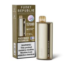 $13.59 for Funky Republic Ti7000 Disposable Vape Kit 7000 Puffs 17ml