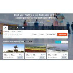 Book your flight to a top destination on this special promo! Get up to $40â—Š off with promo code TO