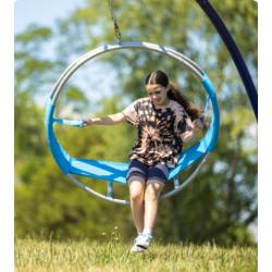 NEW! 40-Inch Aerial Hoop Spinning Round Swing!