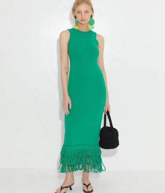 Albers Knit Dress - Green