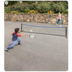 NEW! Beginner's Portable Street Tennis Game Set!
