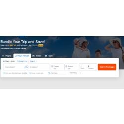 Bundle Your Trip and Save! Save up to $60â—Š Off on Packages. Use Coupon VP60!
