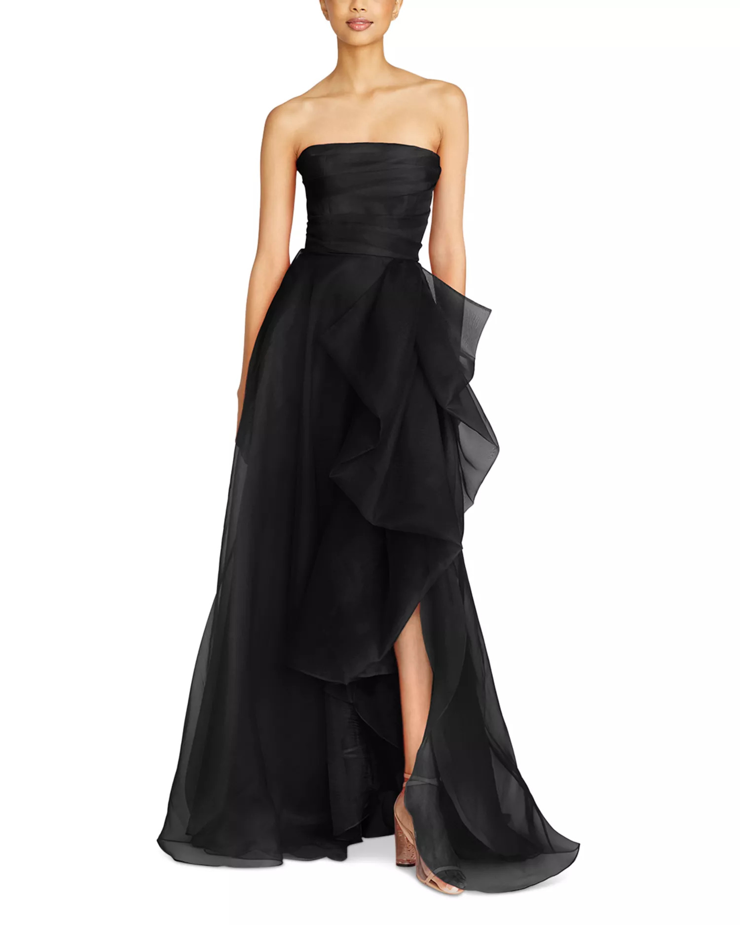 Theia Teresa Draped Gown