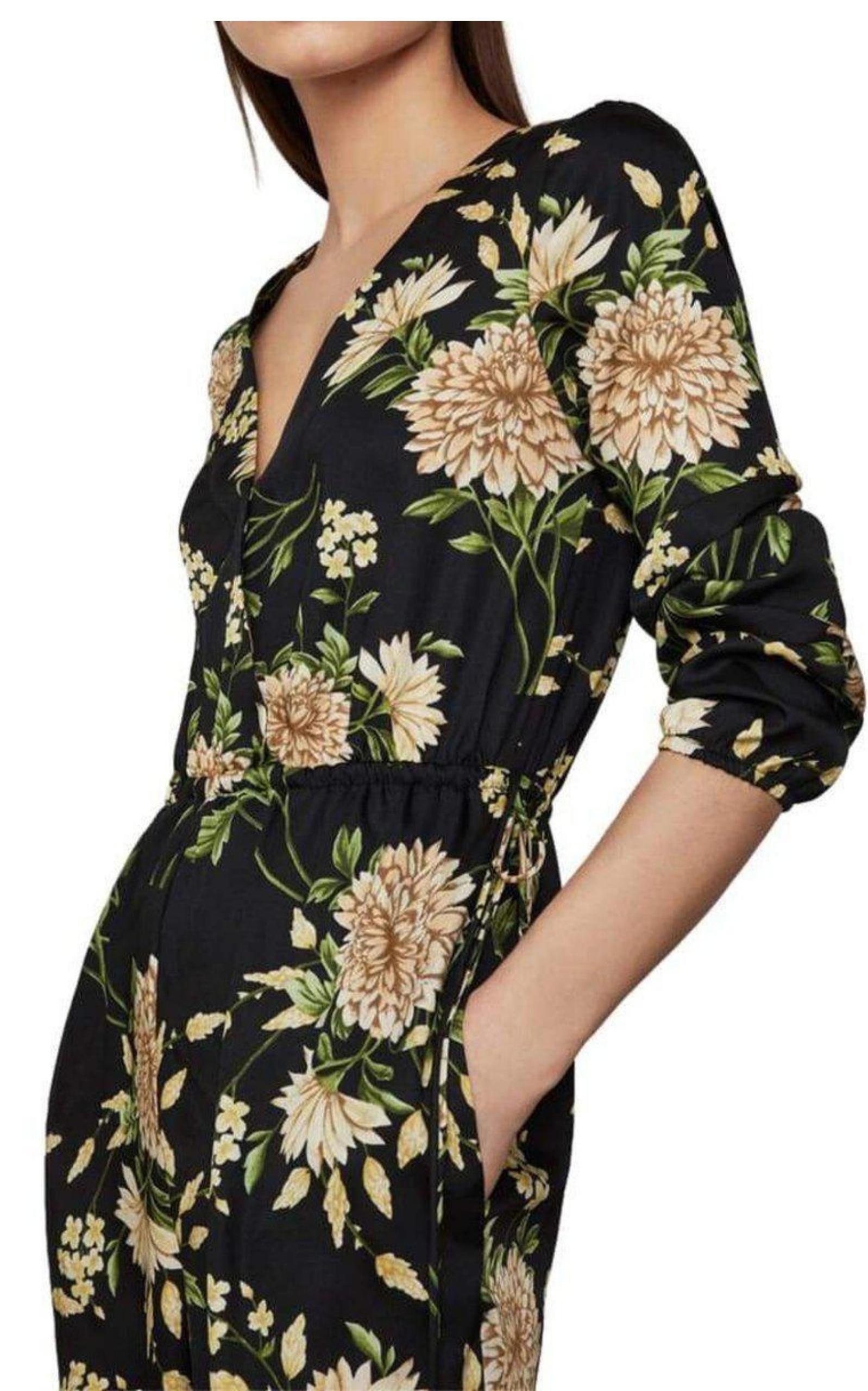 Garden Floral Wide-Leg Jumpsuit up to 58% Off
