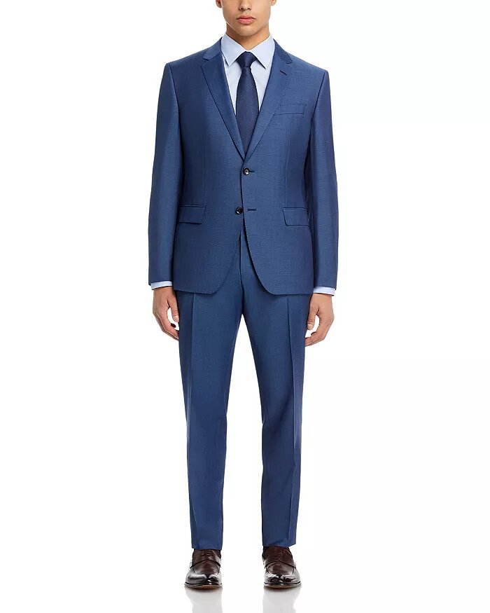 Huge/Genius Wool Twill Slim Fit Suit
