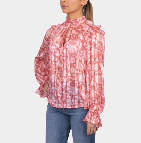 Women's Pink Cynthia Fauna Top $59 Shipped
