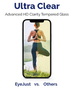 Shop the Exclusive I Phone Blue Light Blocking Screen Protector Only at eyejust.com