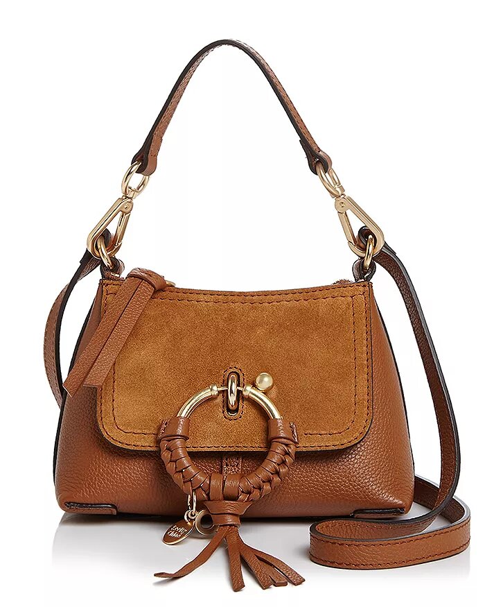 Joan Mini Leather & Suede Hobo up to 25% off