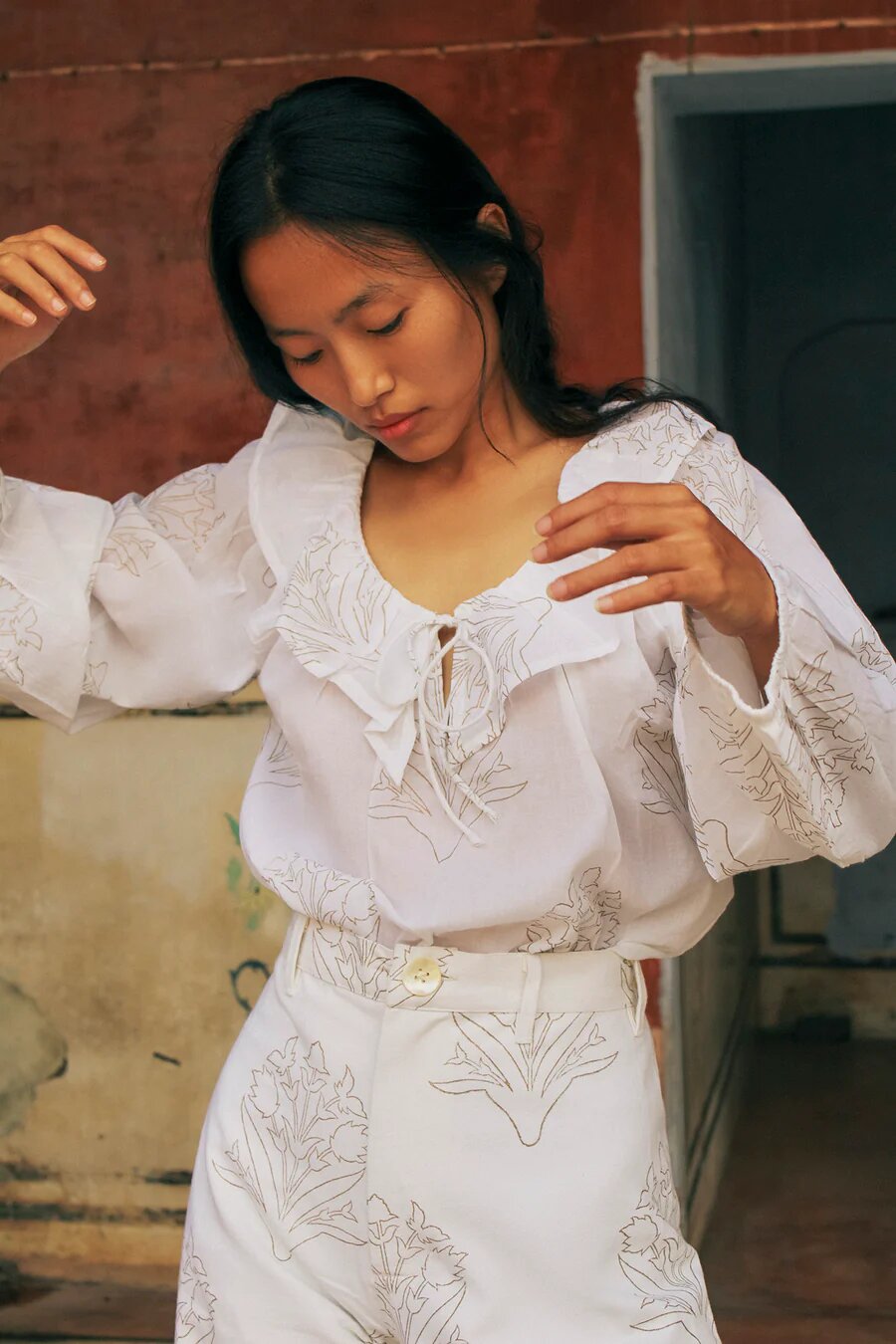 Stella Top in Gold $188 Shipped