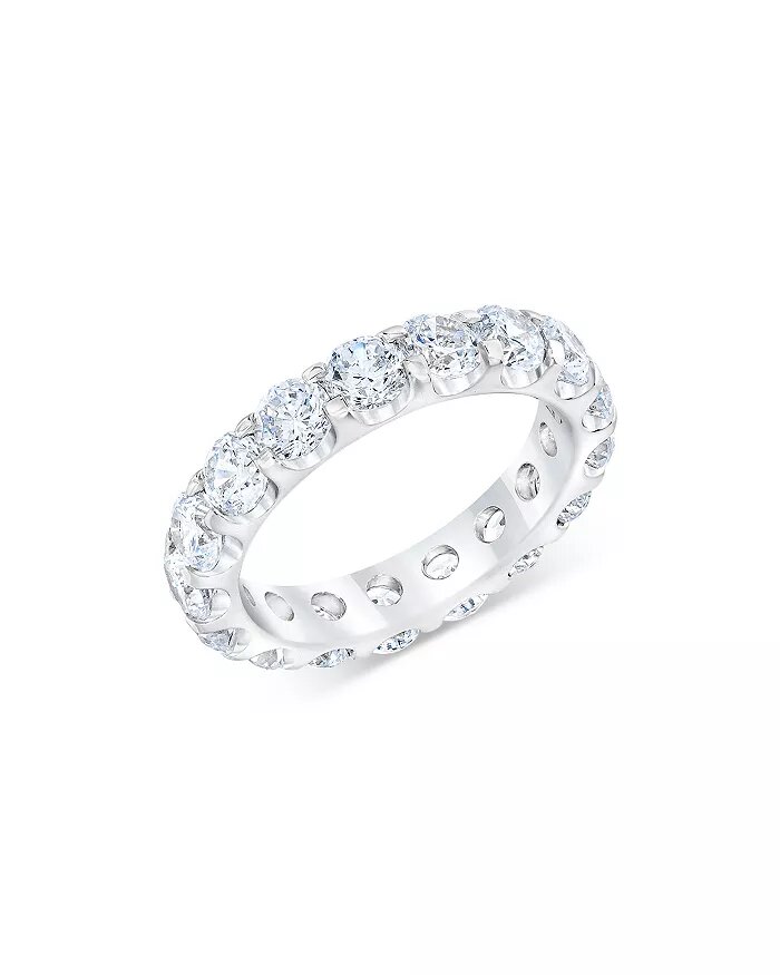Diamond Eternity Band in 14K White Gold, 25% OFF DISCOUNT APPLIED