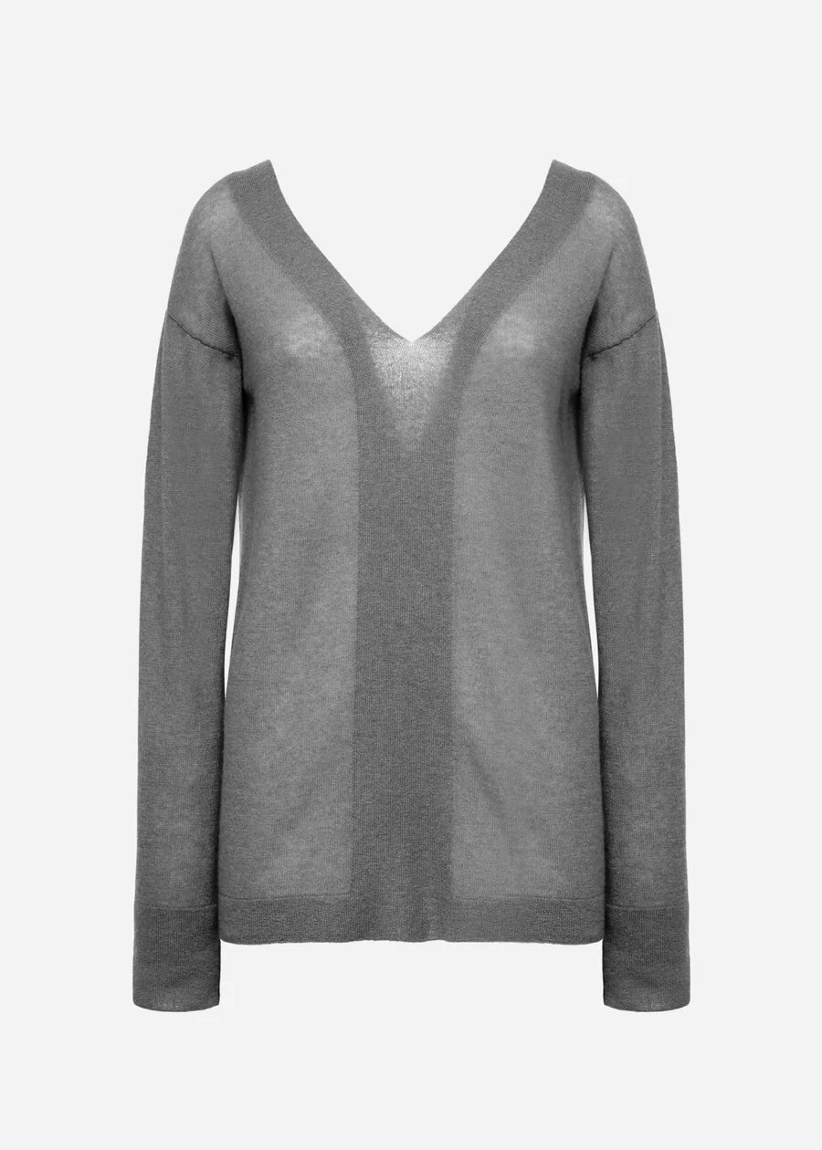 V-neck sweater in super soft cashmere $815 Shipped