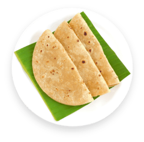 Soft luscious rotis to complete your meal