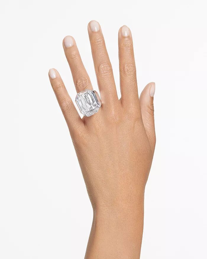 Lucent Crystal Statement Ring $473 Shipped